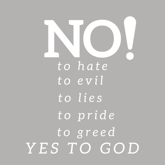 Say NO to Hate Christian T-shirt