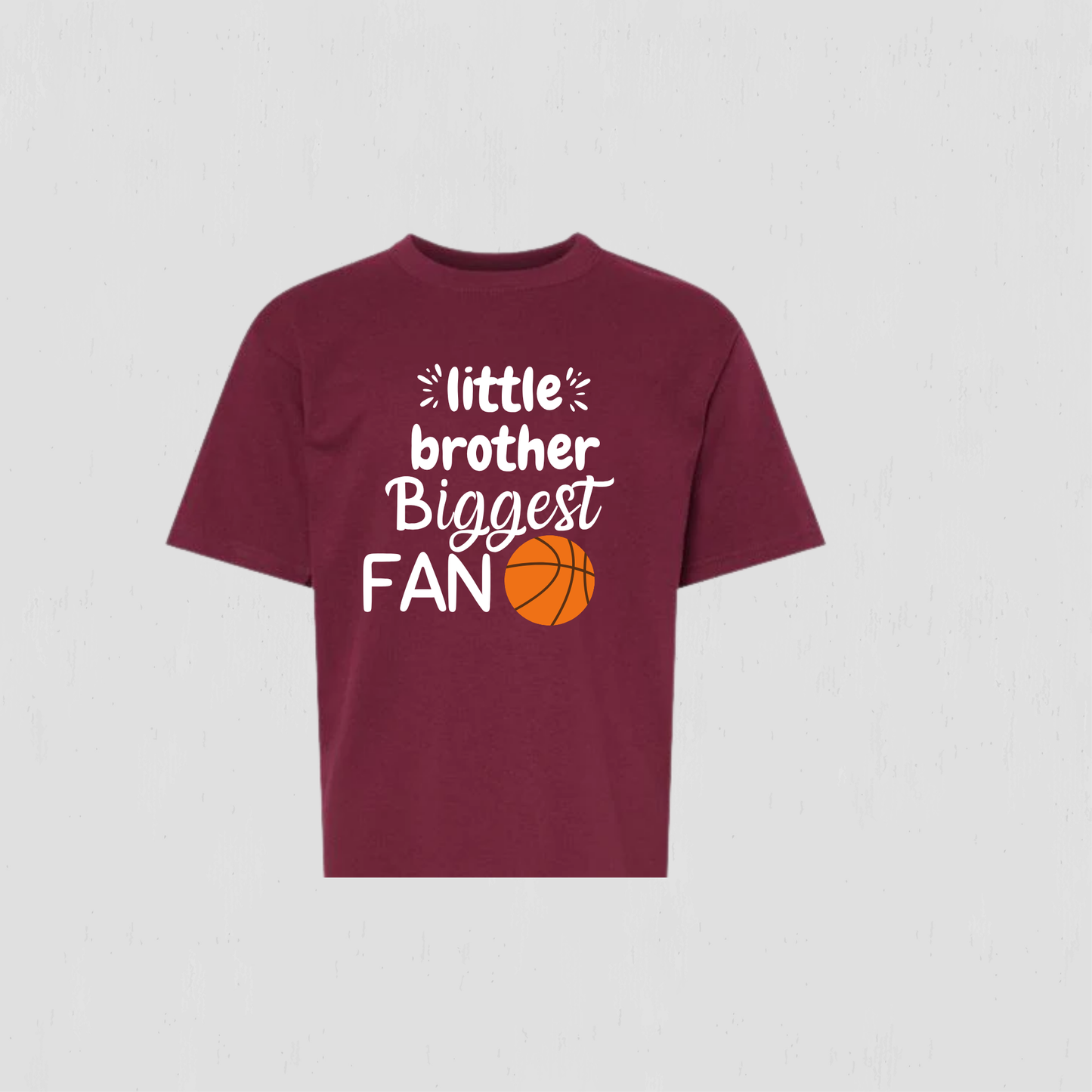 Little Brother Basketball T-shirt for toddlers