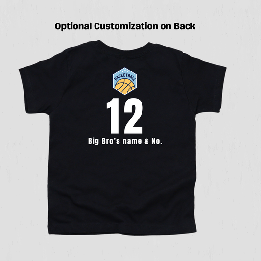Little Brother Basketball T-shirt for toddlers