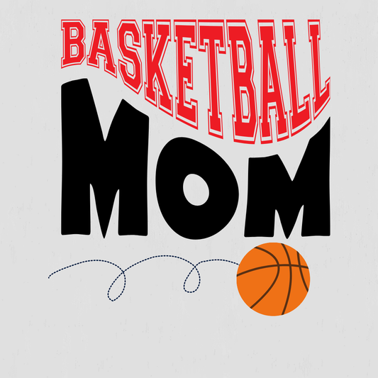 Customized Mom Basketball T-shirt