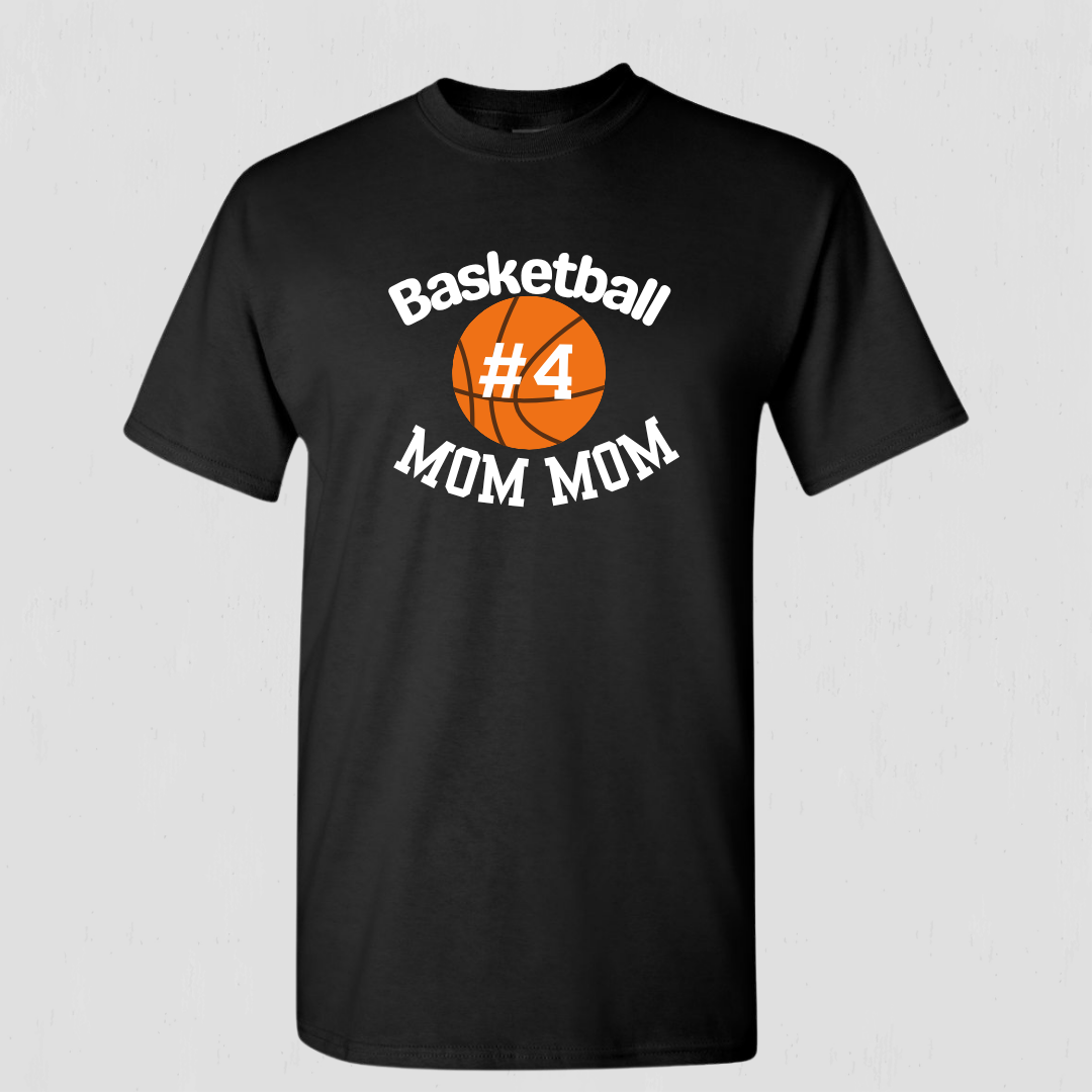 Basketball T-shirt for Grandma, Nana, GiGI, Abuela