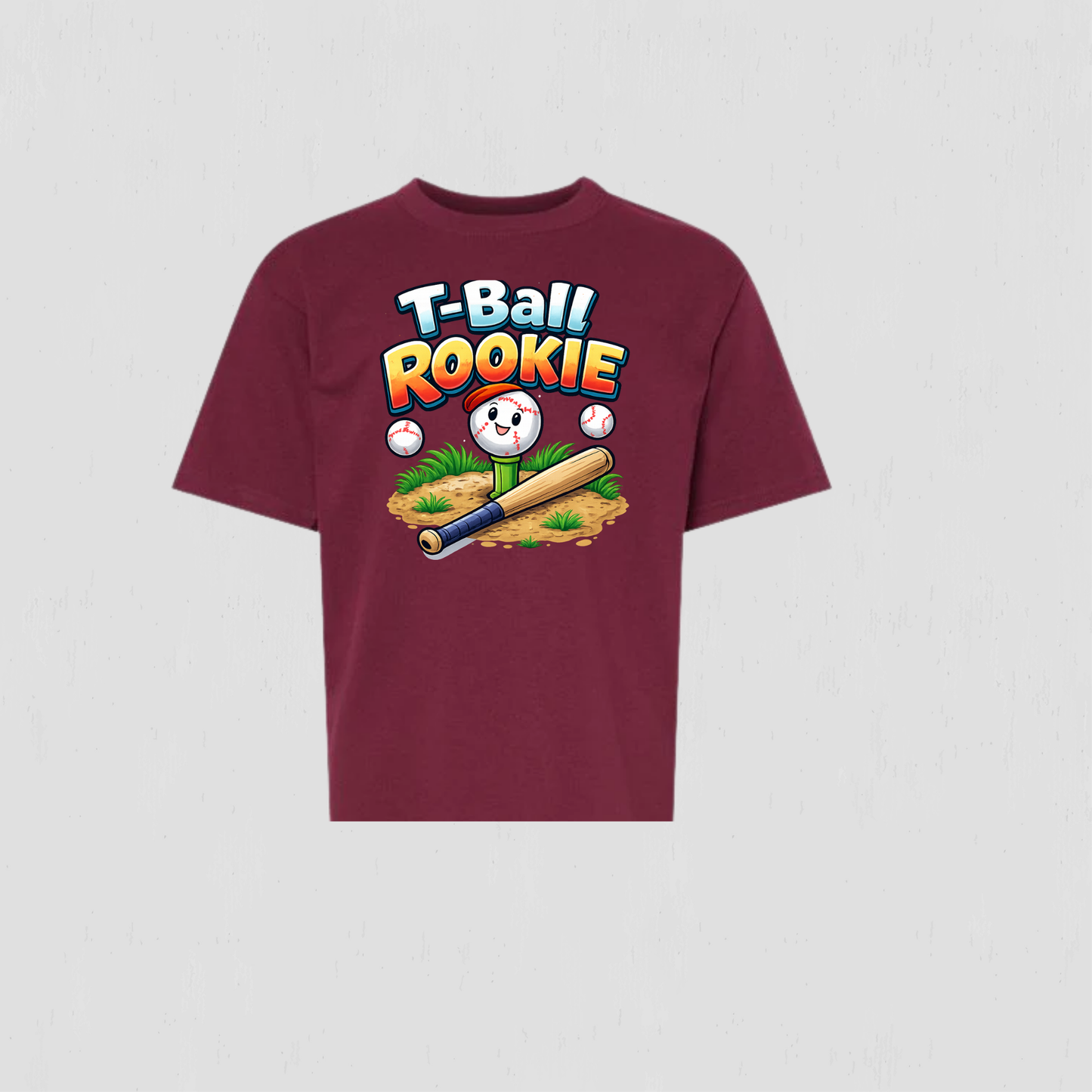 T-shirt for the Rookie tee ball player