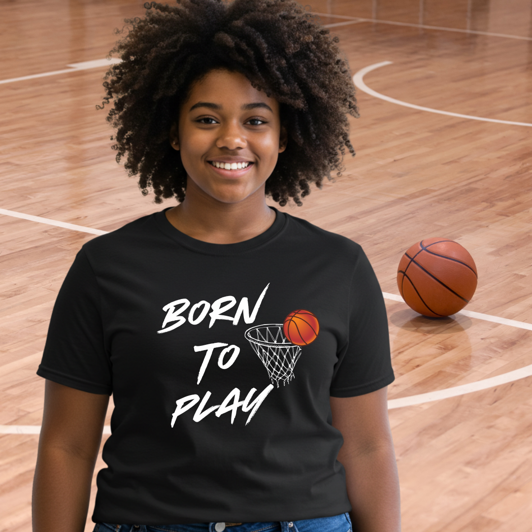 Youth Basketball T-shirt made for both male and female