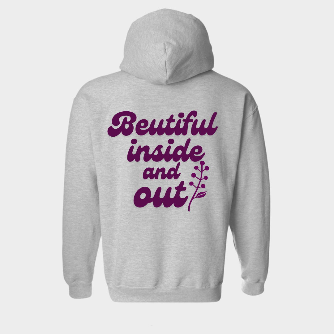 Toddler to Youth Hoodie Beautiful Inside & Out Hoodie