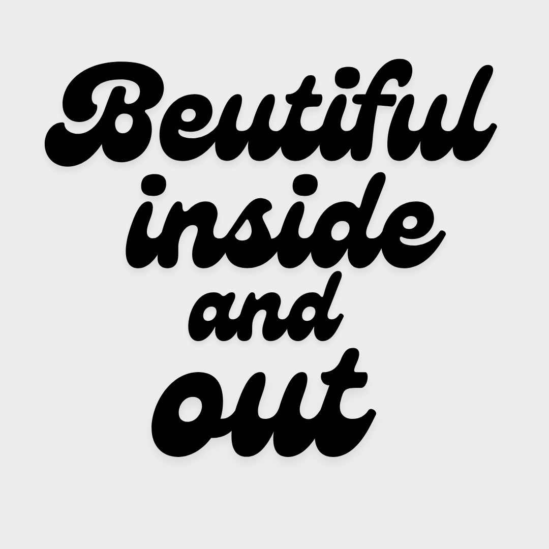 Toddler to Youth Hoodie Beautiful Inside & Out Hoodie