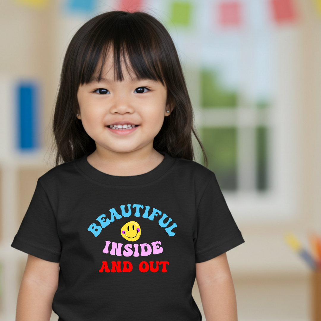 Little Girls T-shirt Beautiful inside and out