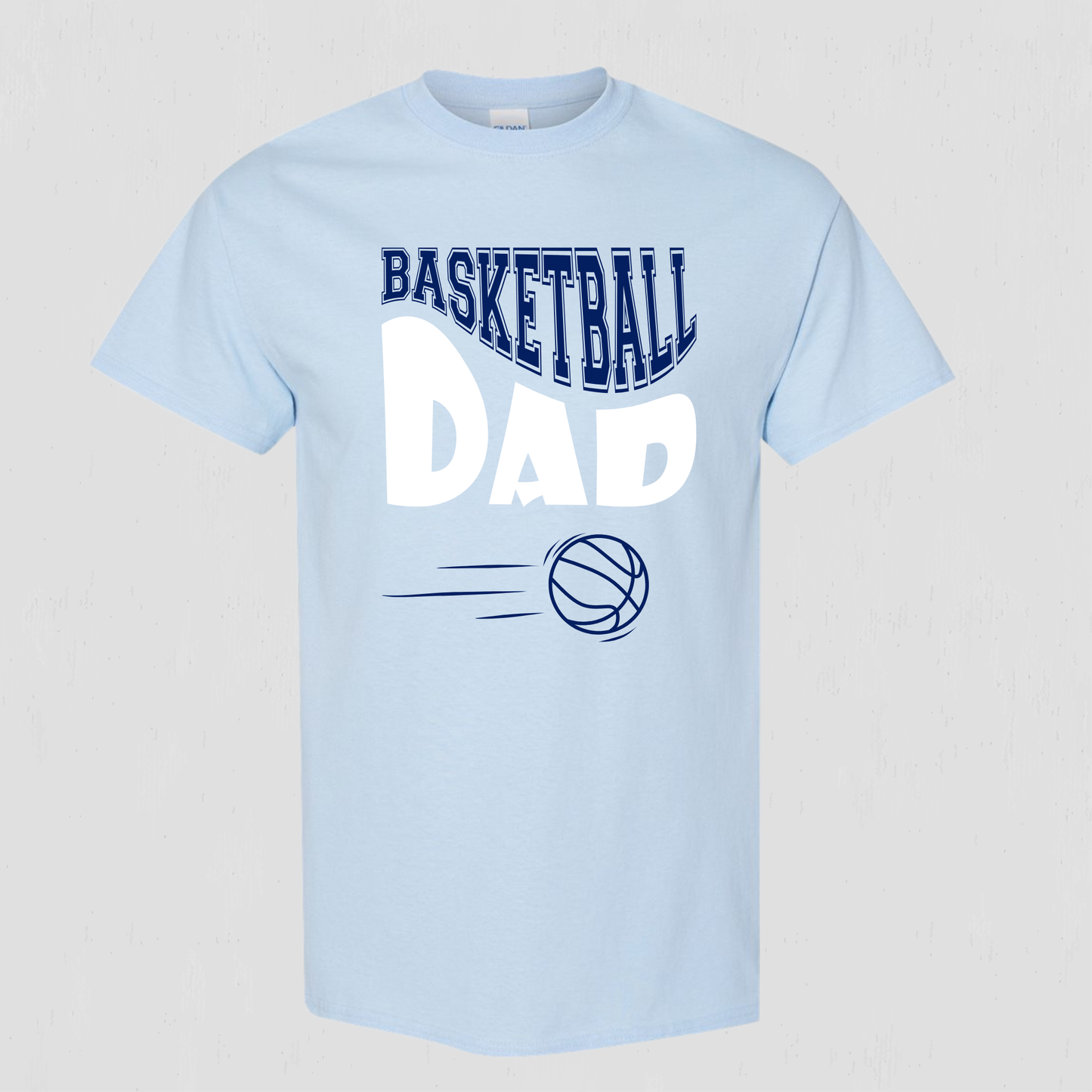 Proud Dad Basketball T-shirt