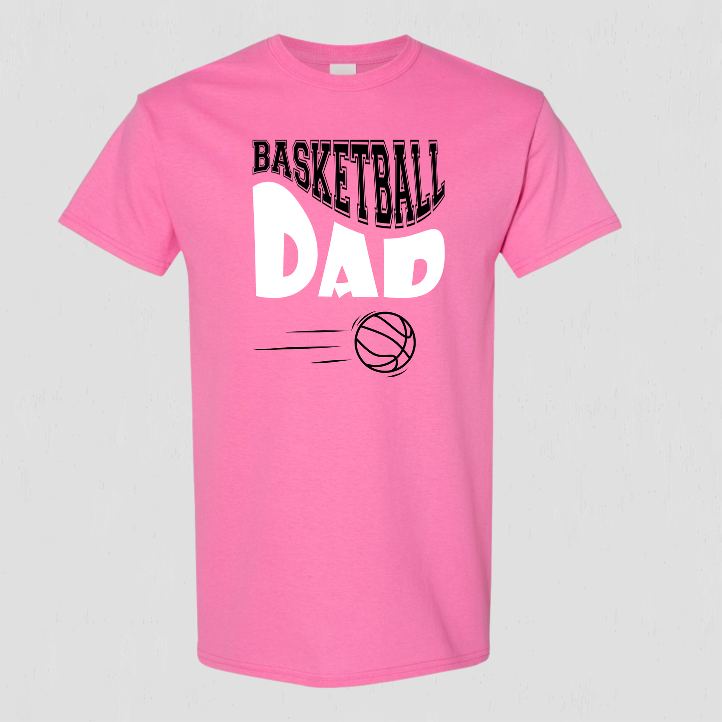 Proud Dad Basketball T-shirt