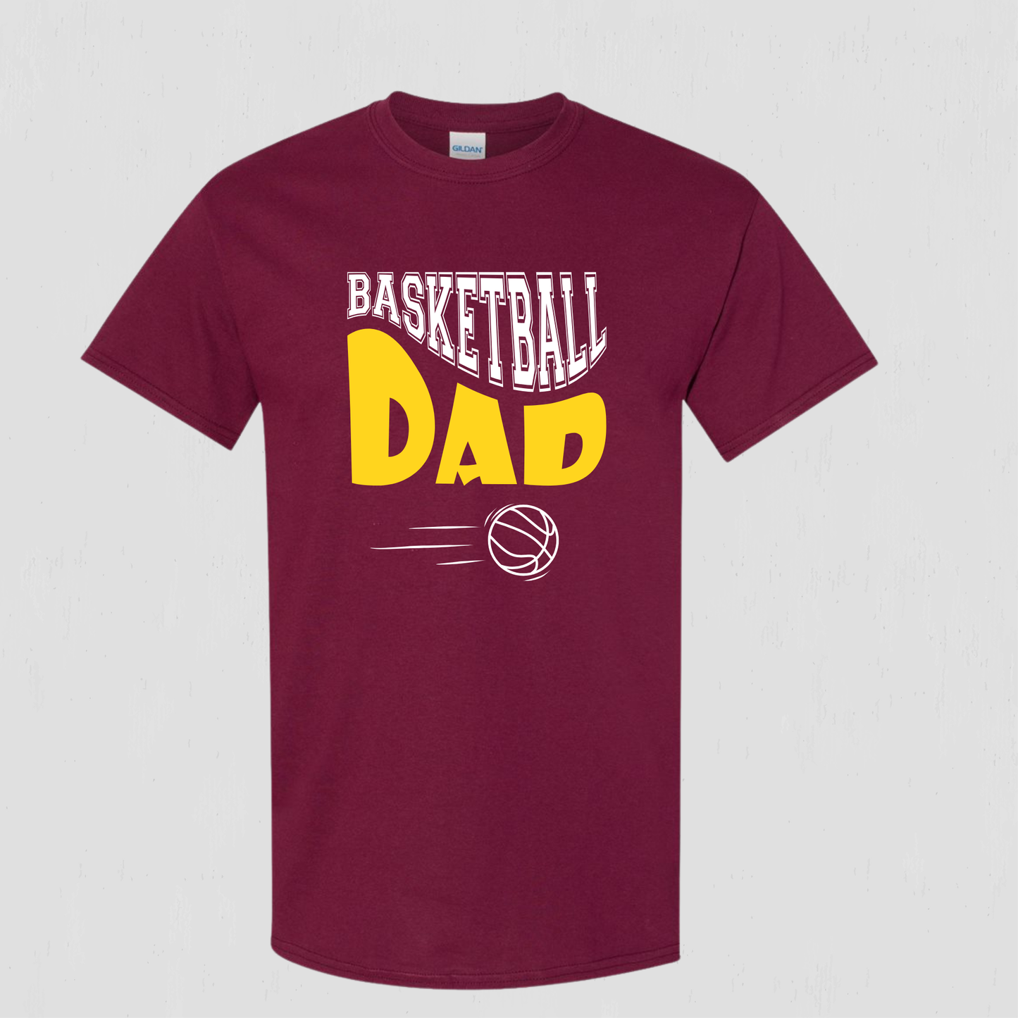 Proud Dad Basketball T-shirt