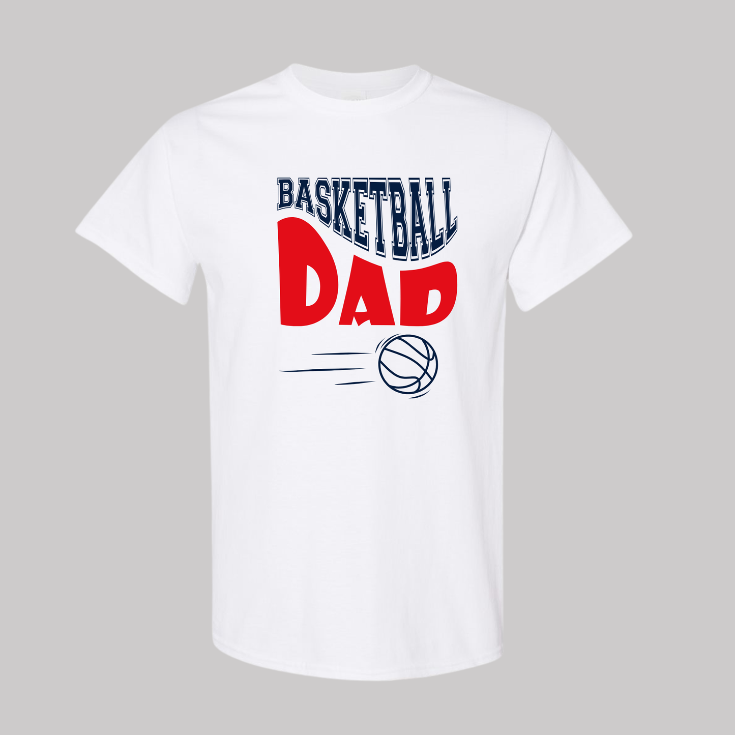 Proud Dad Basketball T-shirt