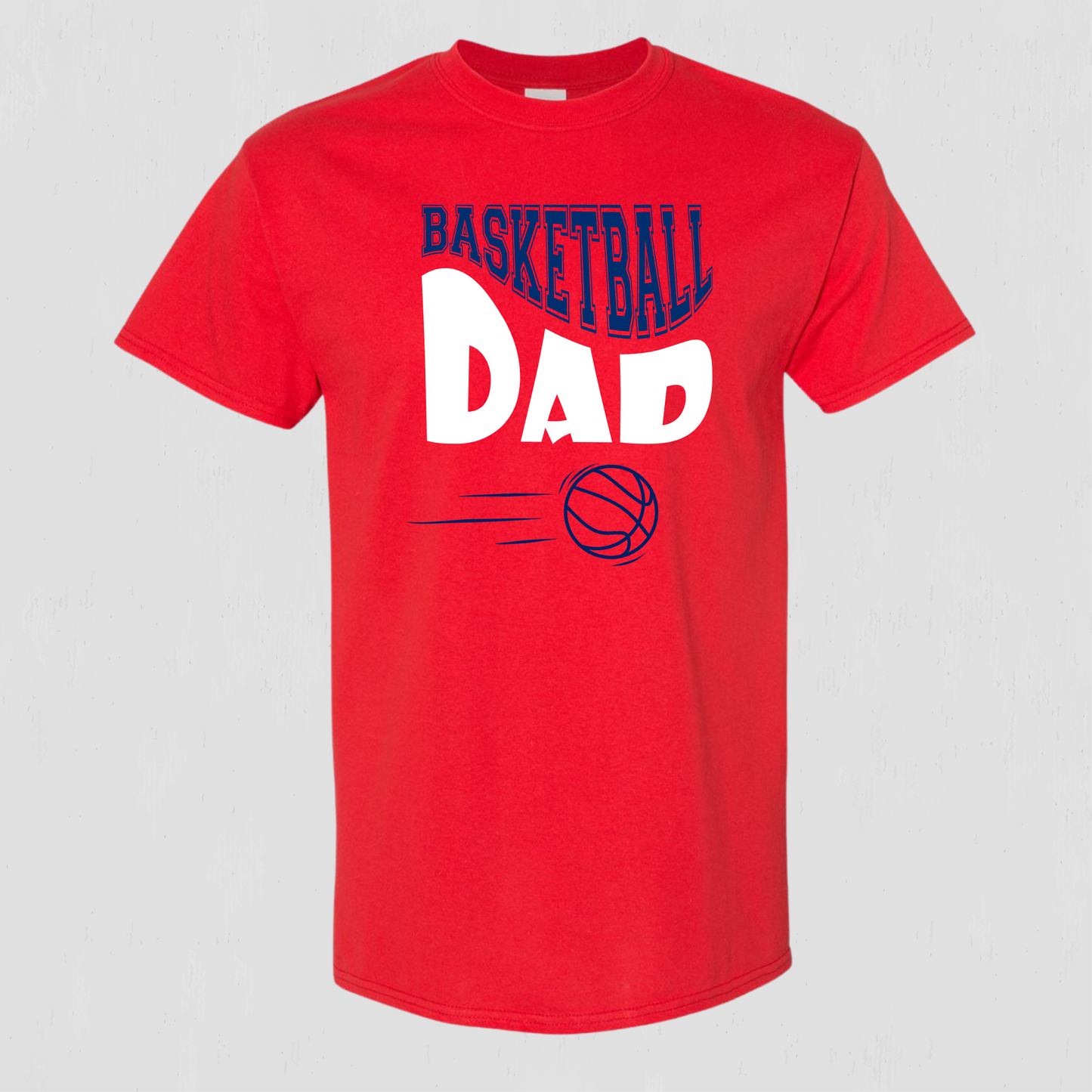 Proud Dad Basketball T-shirt