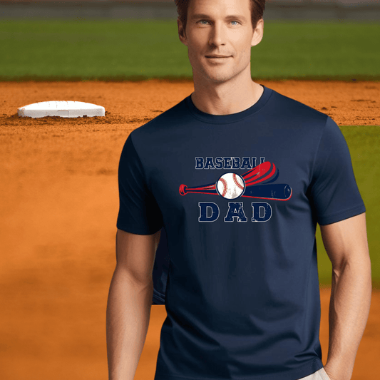 Dad Loves Basball T-shirt