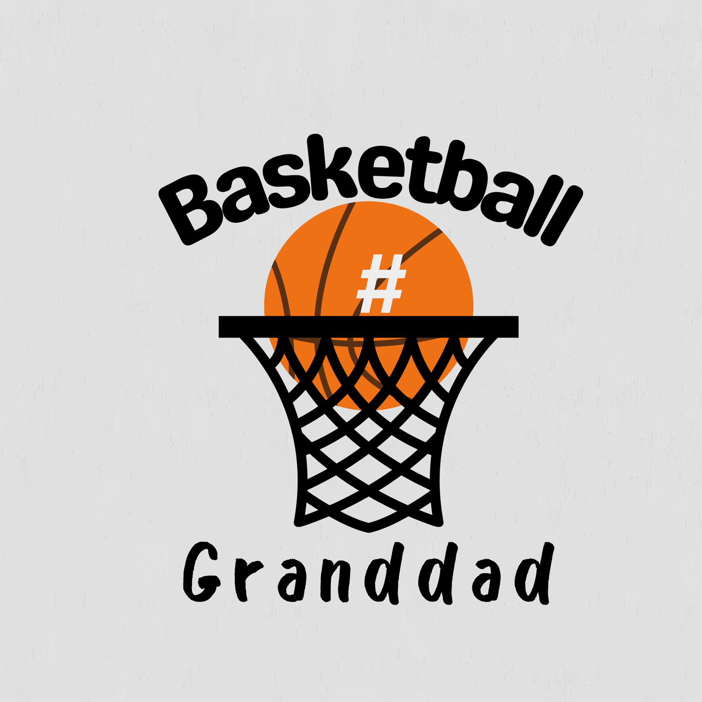 Grandpa, Granddad, Pop-pop, Poppy Basketball T-shirt