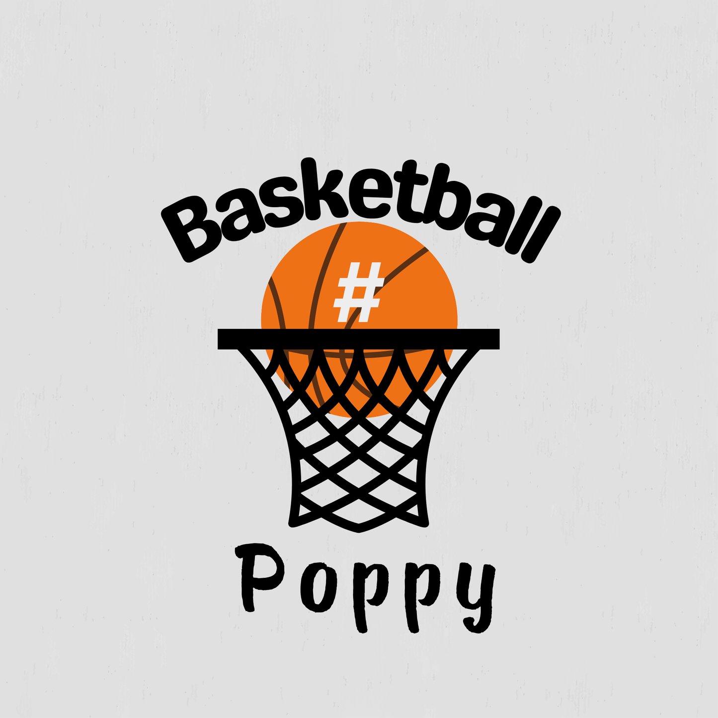 Grandpa, Granddad, Pop-pop, Poppy Basketball T-shirt