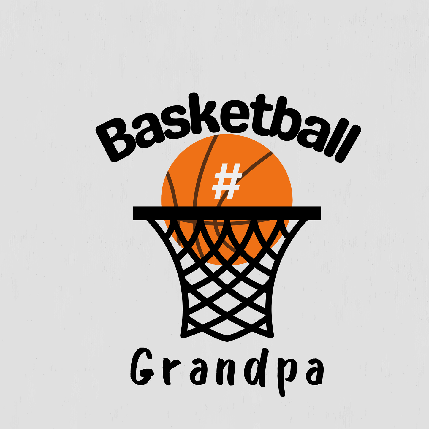 Grandpa, Granddad, Pop-pop, Poppy Basketball T-shirt