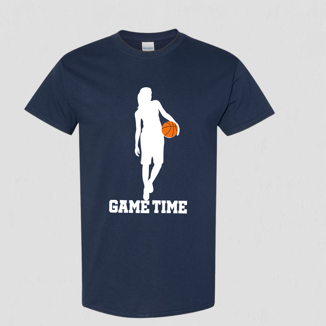 Game-time Basketball T-shirt Girls