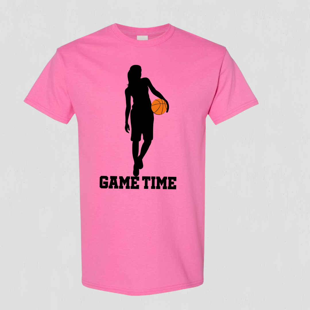 Game-time Basketball T-shirt Girls