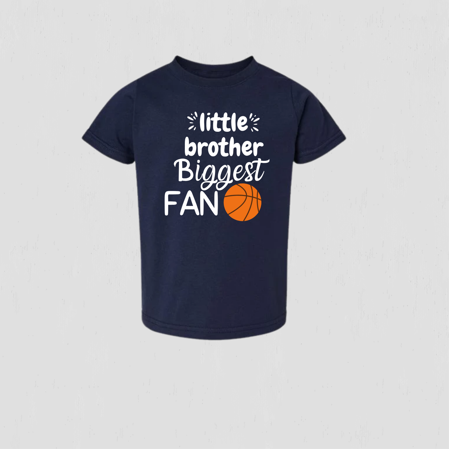 Little Brother Basketball T-shirt for toddlers
