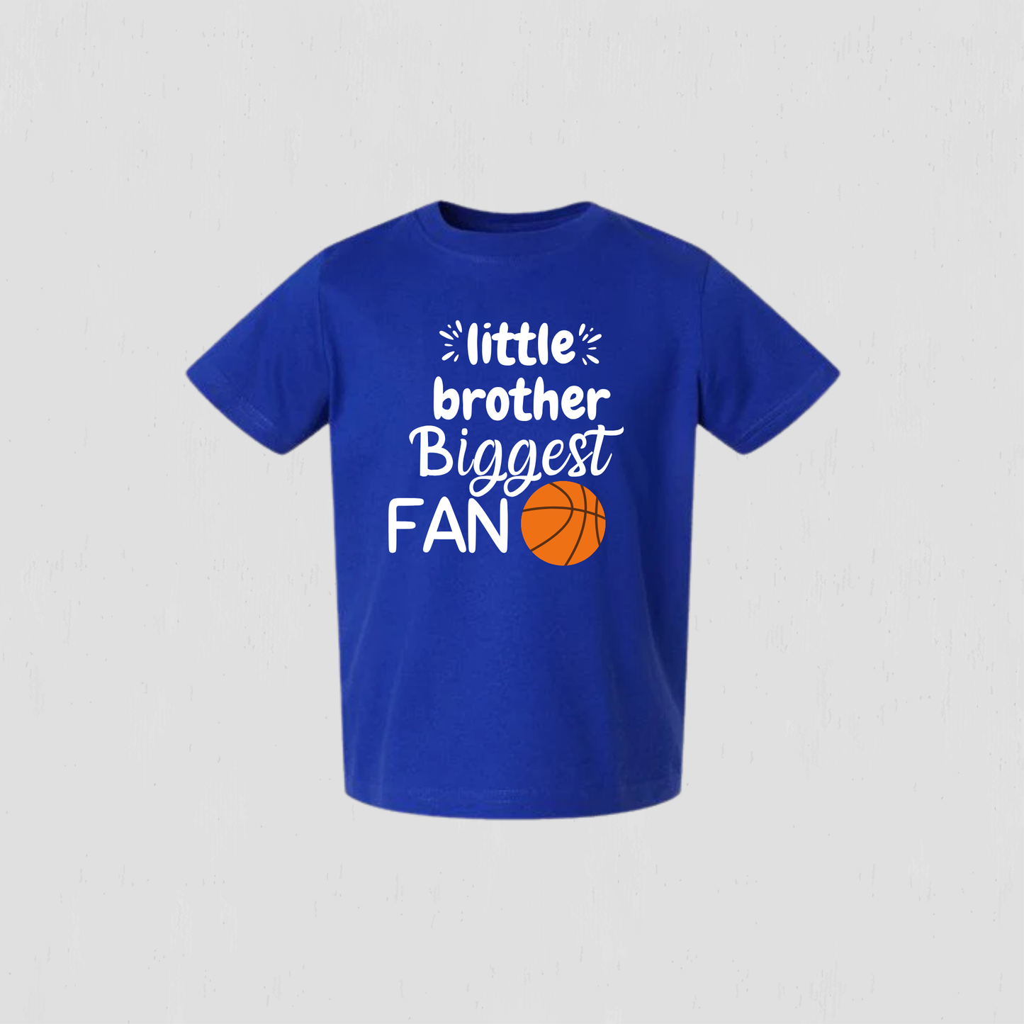 Little Brother Basketball T-shirt for toddlers