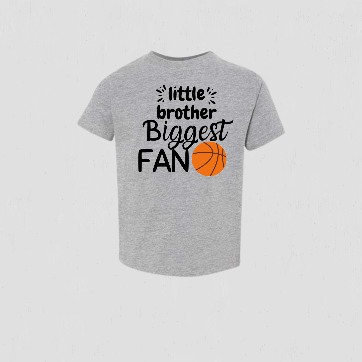 Little Brother Basketball T-shirt for toddlers