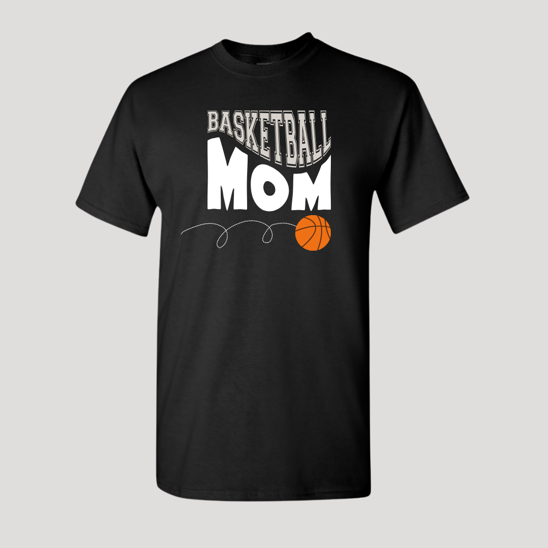 Customized Mom Basketball T-shirt