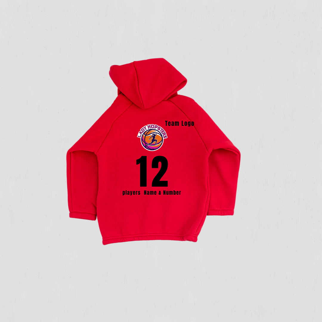 Customized Little Sister Basketball Hoodie