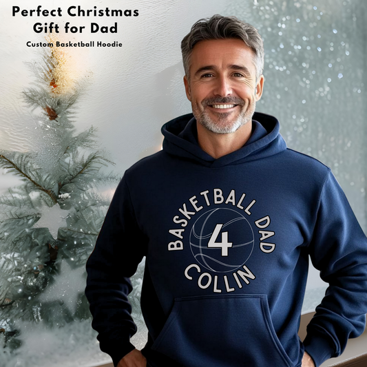 Custom Basketball Hoodie for DAD
