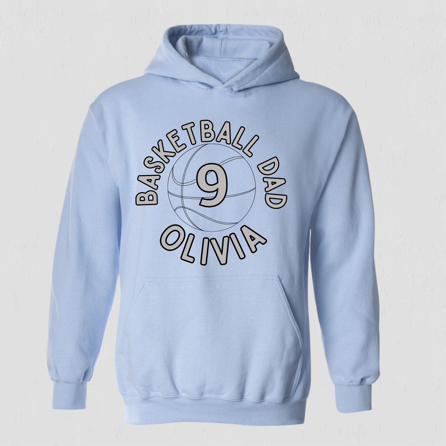 Dad Basketball Custom Hoodie