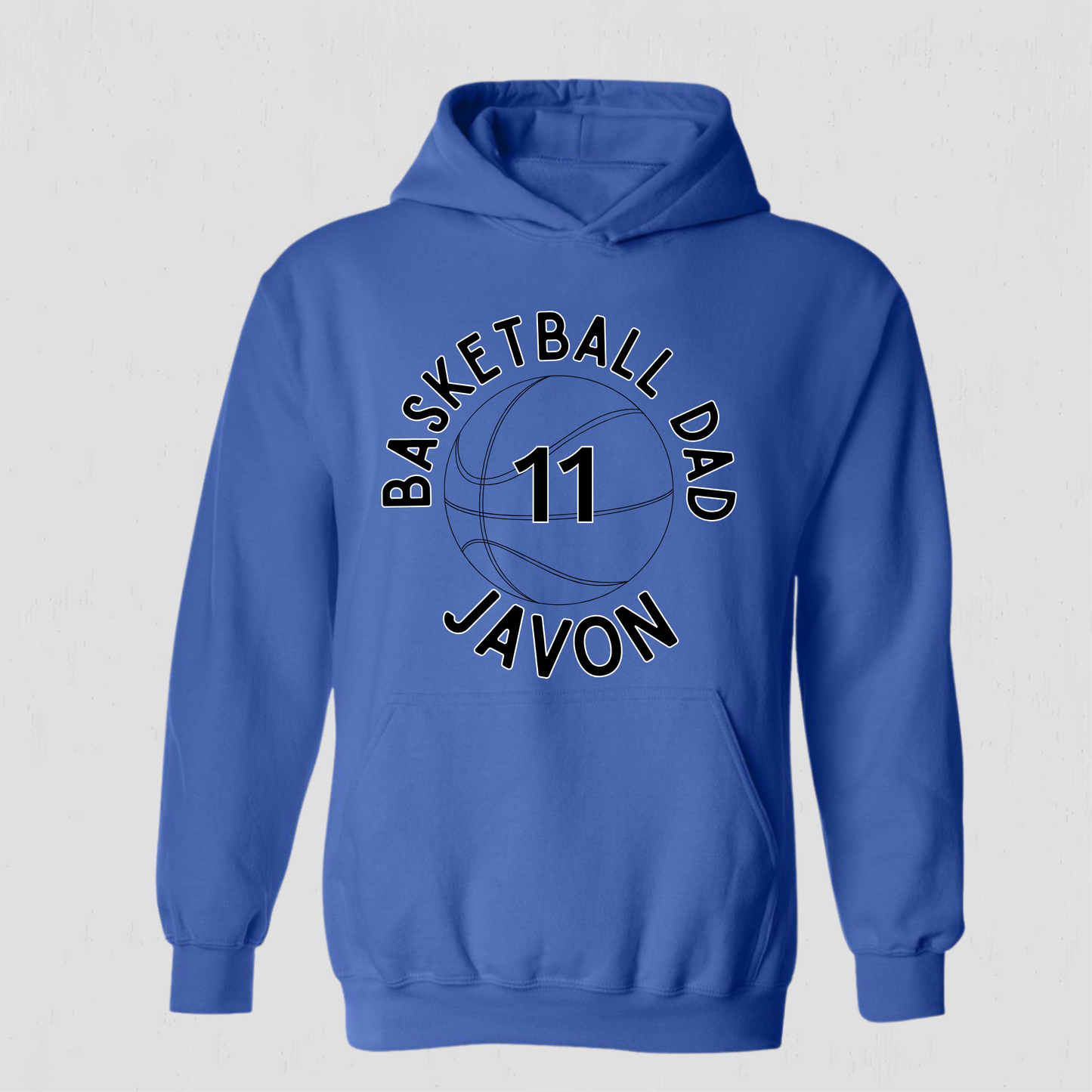 Dad Basketball Custom Hoodie