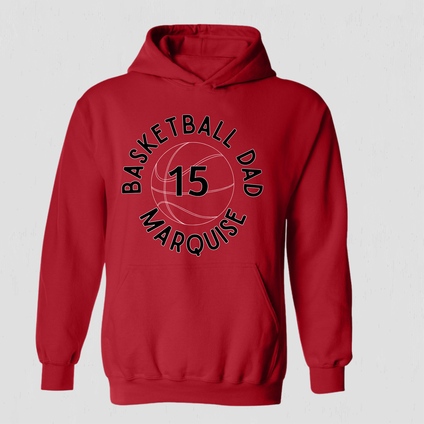 Dad Basketball Custom Hoodie