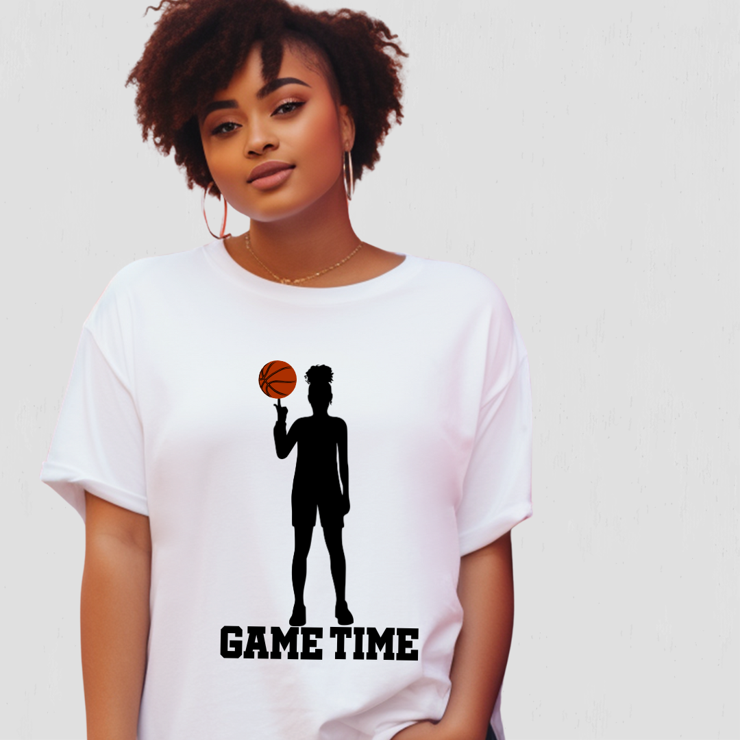 Lady Hoopers-Basketball Tee