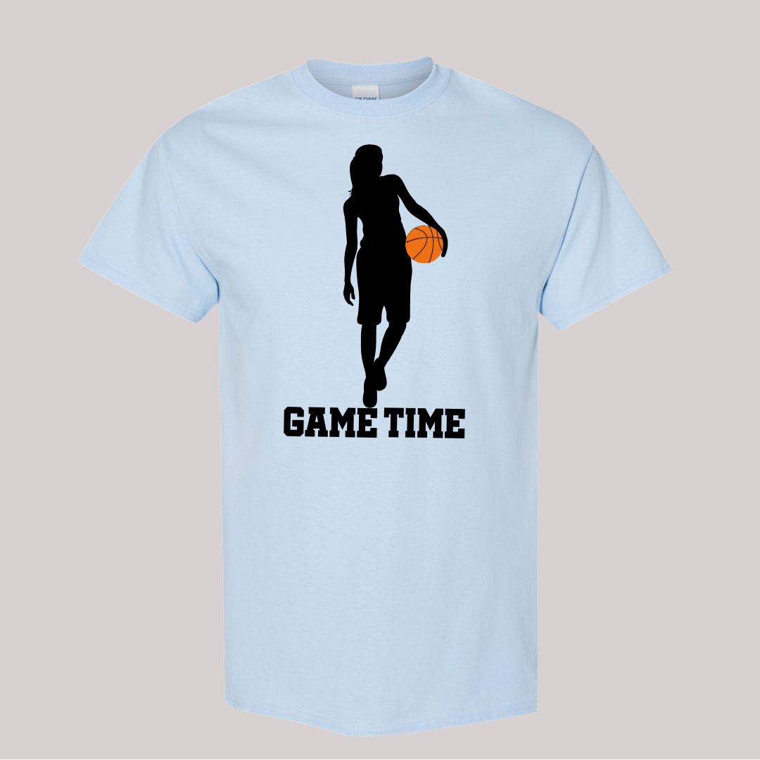 Game-time Basketball T-shirt Girls