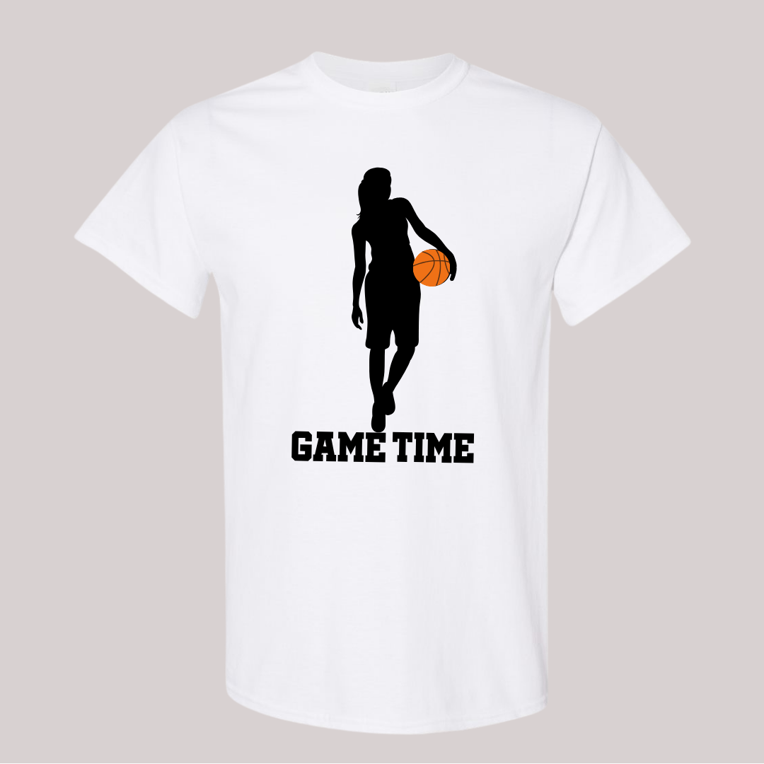 Game-time Basketball T-shirt Girls