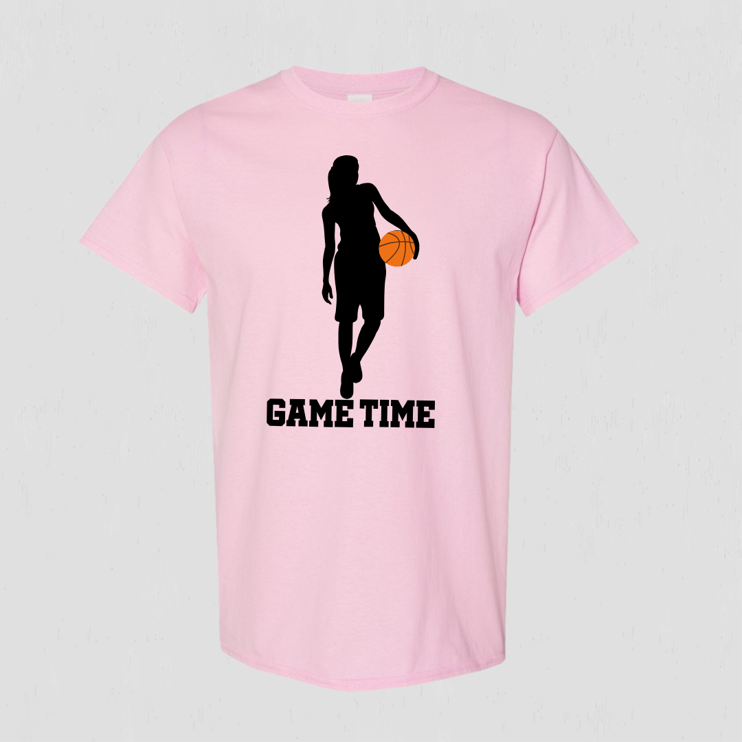 Game-time Basketball T-shirt Girls