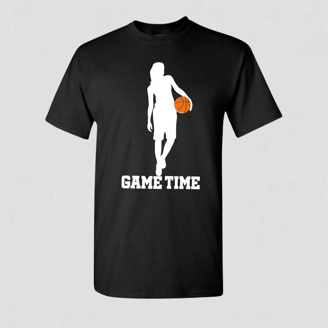 Game-time Basketball T-shirt Girls