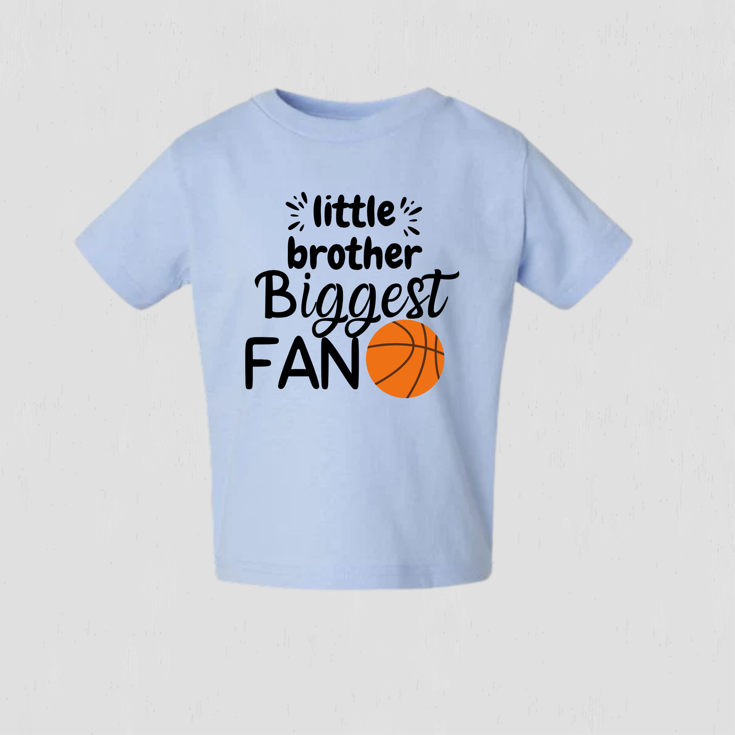 Little Brother Basketball T-shirt for toddlers