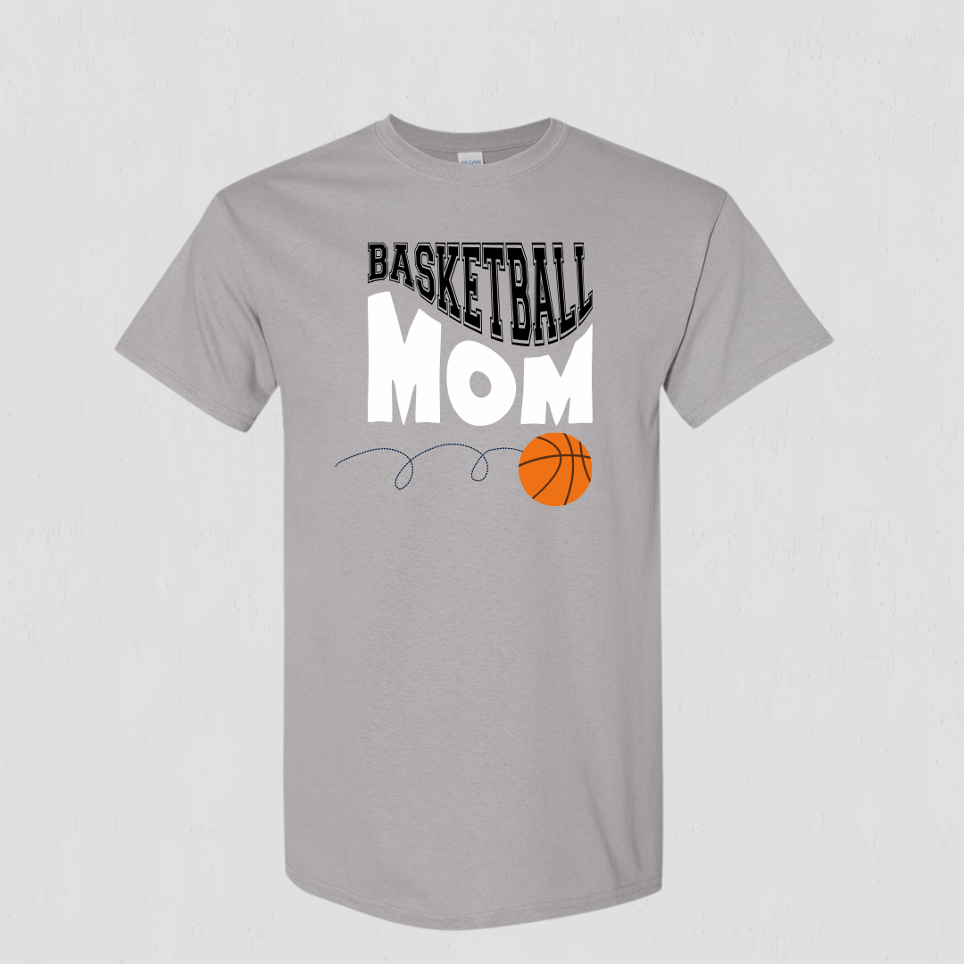 Customized Mom Basketball T-shirt