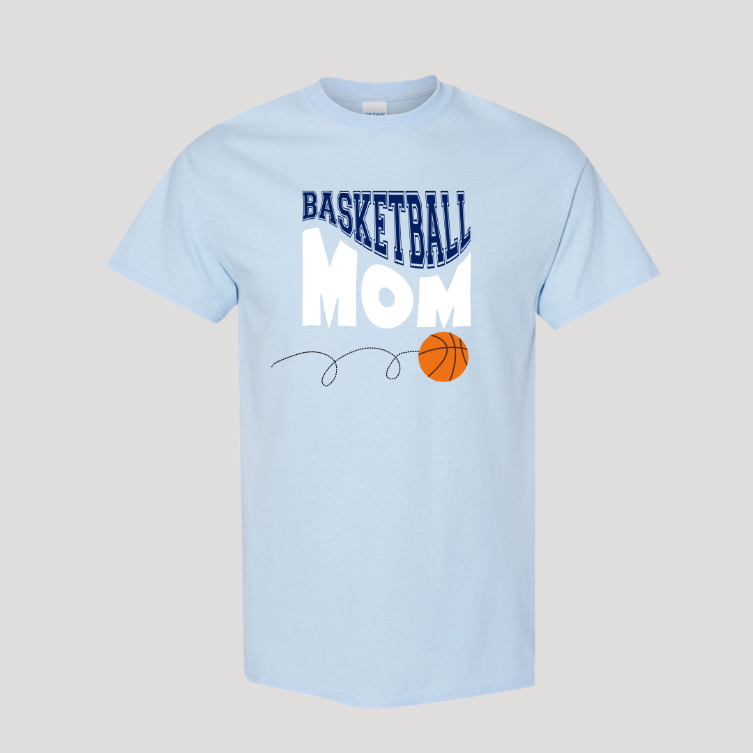 Customized Mom Basketball T-shirt