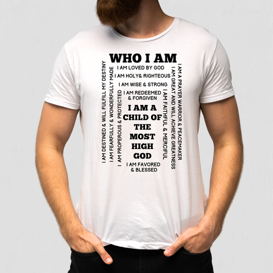 Comfort You Can Feel While Remembering who you are in Christ T-shirt