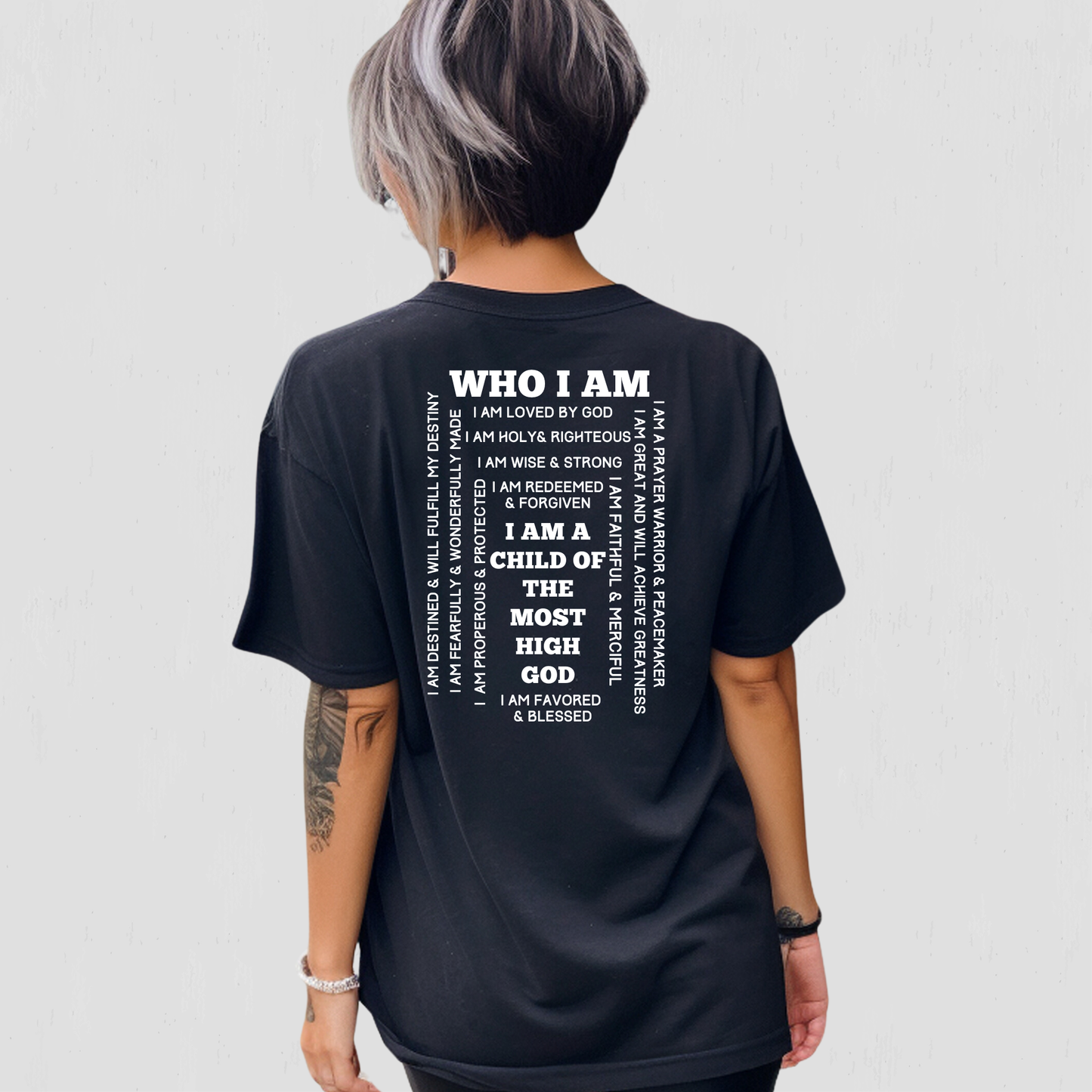 Comfort You Can Feel While Remembering who you are in Christ T-shirt