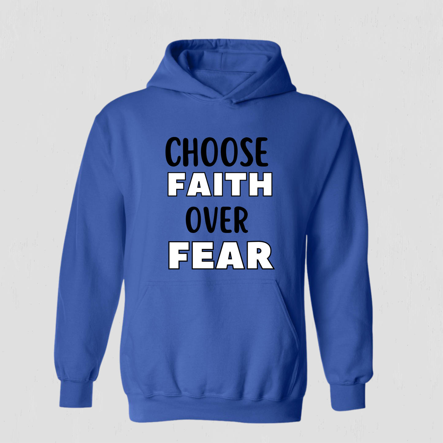 Faith over Fear Hoodie for the Youth