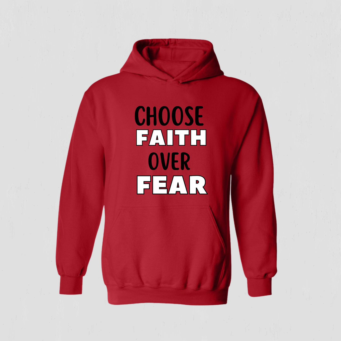 Faith over Fear Hoodie for the Youth