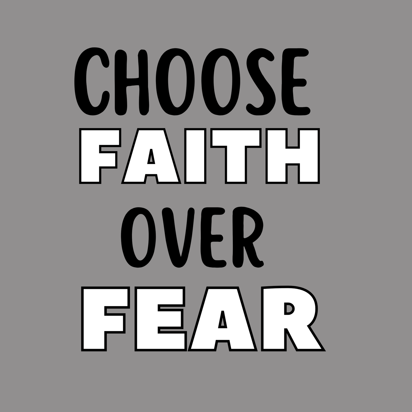 Faith over Fear Hoodie for the Youth