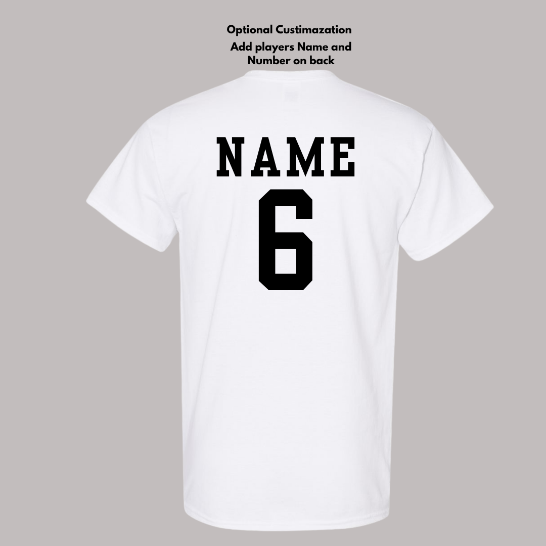 Basketball T-shirt for Grandma, Nana, GiGI, Abuela