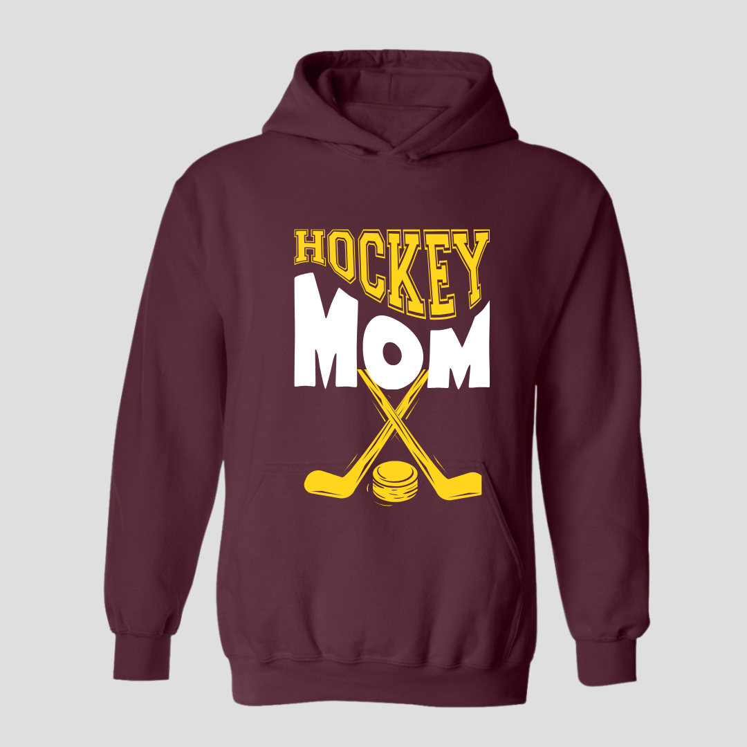 Hockey Rank, Hockey Mom, Ice Hockey Hoodie