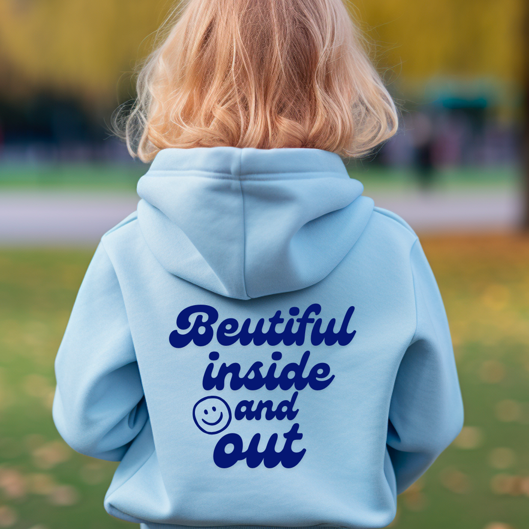Toddler to Youth Hoodie Beautiful Inside & Out Hoodie