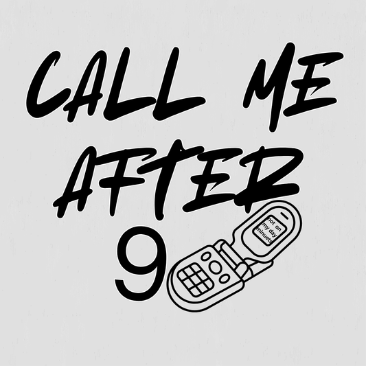 Funny Retro Hoodie – Call Me After Nine
