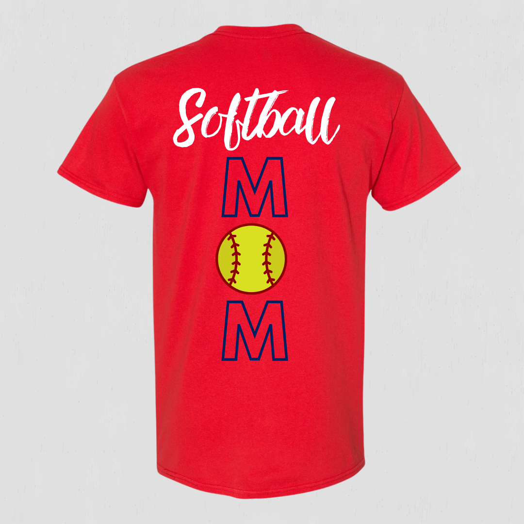 T-shirt made for the Softball Mom