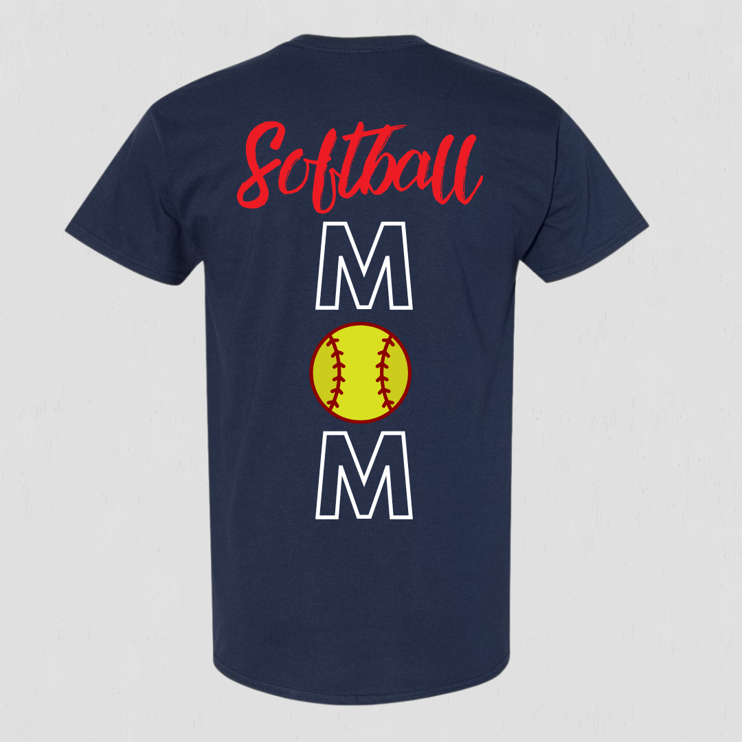 T-shirt made for the Softball Mom