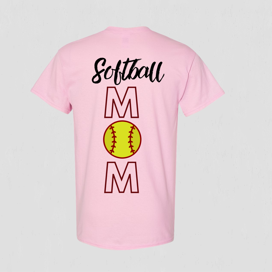 T-shirt made for the Softball Mom